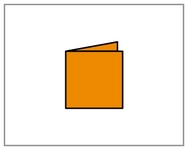 Artoz Small Square Folded Card
