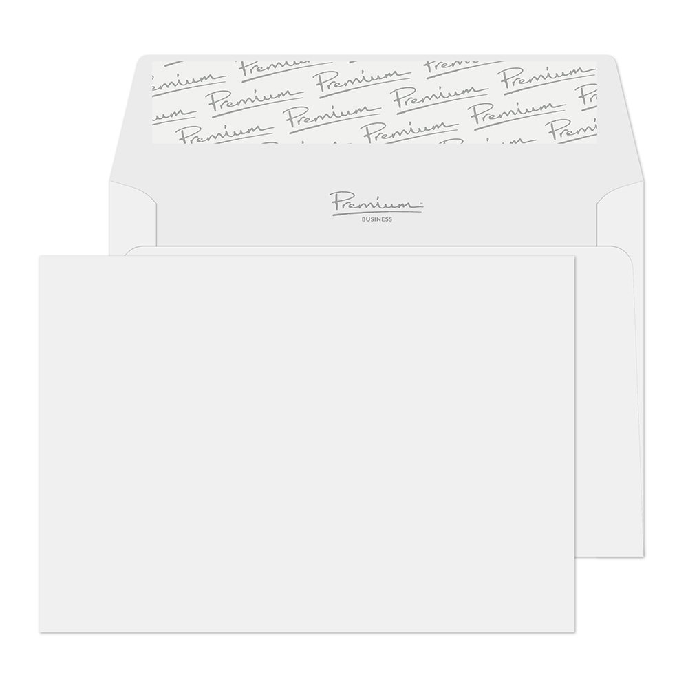 114 x 162 Brilliant White Wove C6 Wallet Envelope | Peel/Seal | 120gsm | Box of 500