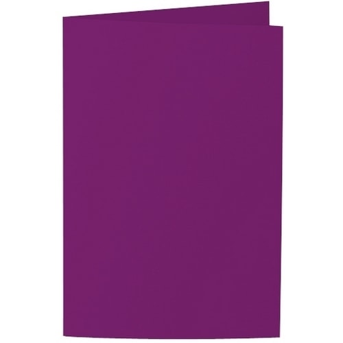 Artoz Samsa - 'Purple' Card. 240mm x 169mm 270gsm B6 Bi-Fold (Long Edge) Card.