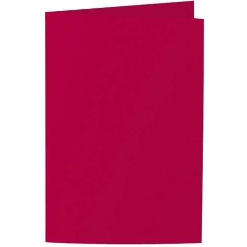 Artoz Samsa - 'Red' Card. 240mm x 169mm 270gsm B6 Bi-Fold (Long Edge) Card.