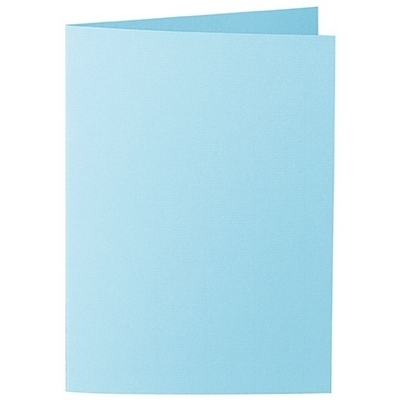 Artoz 1001 - 'Azure Blue' Card. 210mm x 148mm 220gsm A6 Folded (Long Edge) Card.