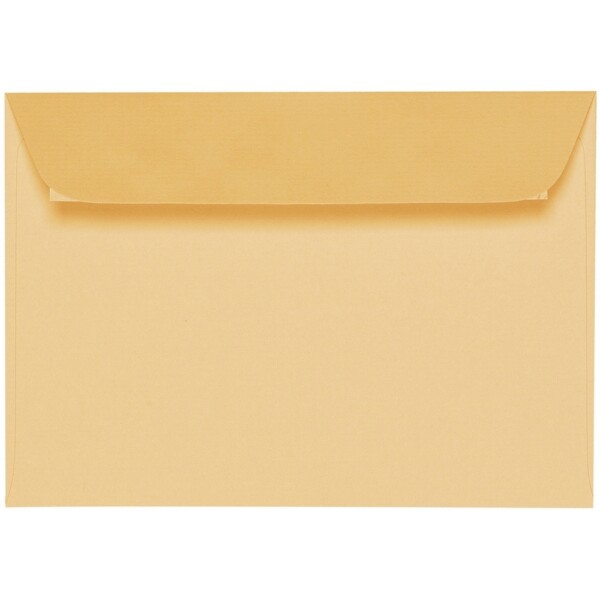 Artoz 1001 - 'Honey Yellow' Envelope. 162mm x 114mm 100gsm C6 Peel/Seal Envelope.