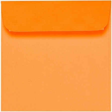 Artoz 1001 - 'Mango' Envelope. 160mm x 160mm 100gsm Square Peel/Seal Envelope.