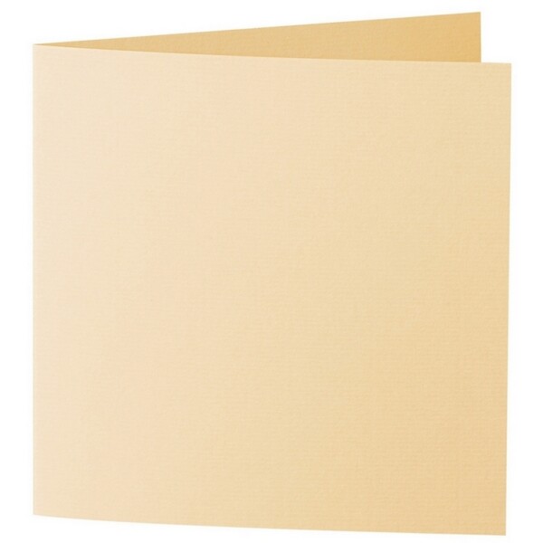 Artoz 1001 - 'Honey Yellow' Card. 332mm x 166mm 220gsm Large Square Folded Card.